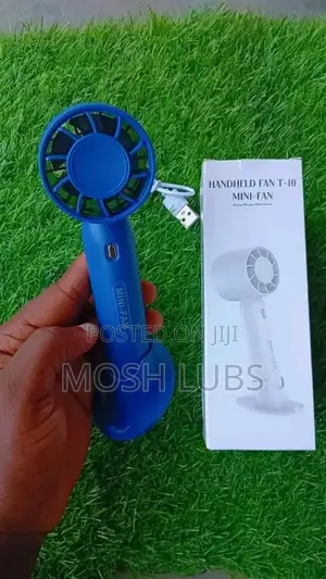 Handheld Portable Fan With a Base