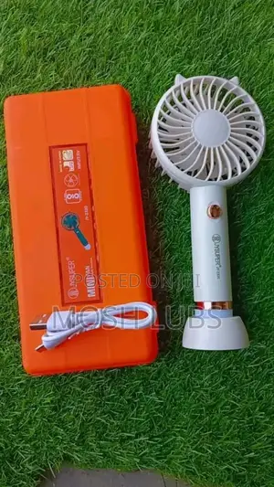 Handheld Portable Fan With a Base