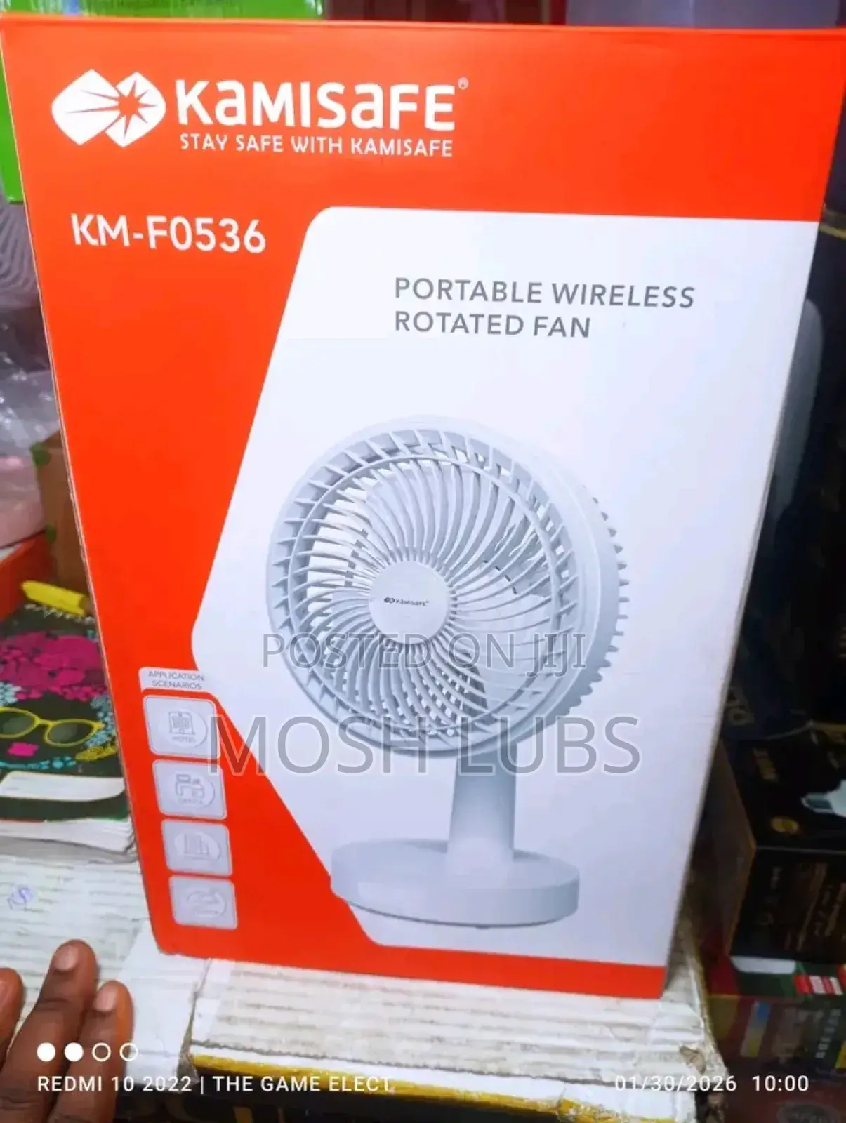 Portable Rotatable Fan