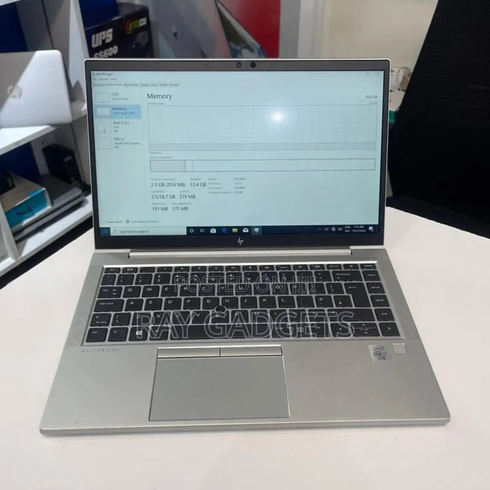 New Laptop HP EliteBook 840 G7 8GB Intel Core i7 SSD 256GB