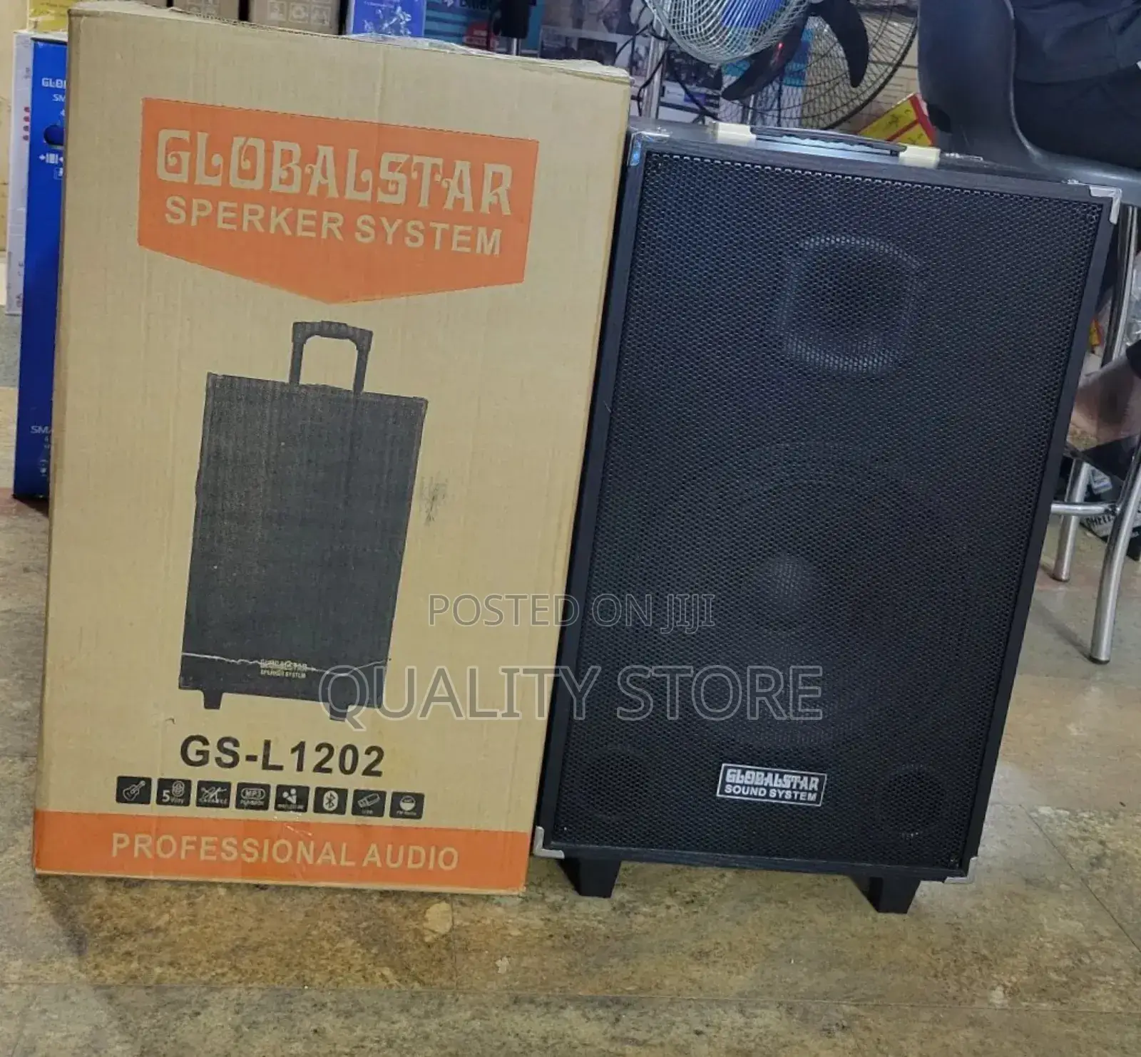 Global Star Proffessional Audio Speaker System Gs-L1202