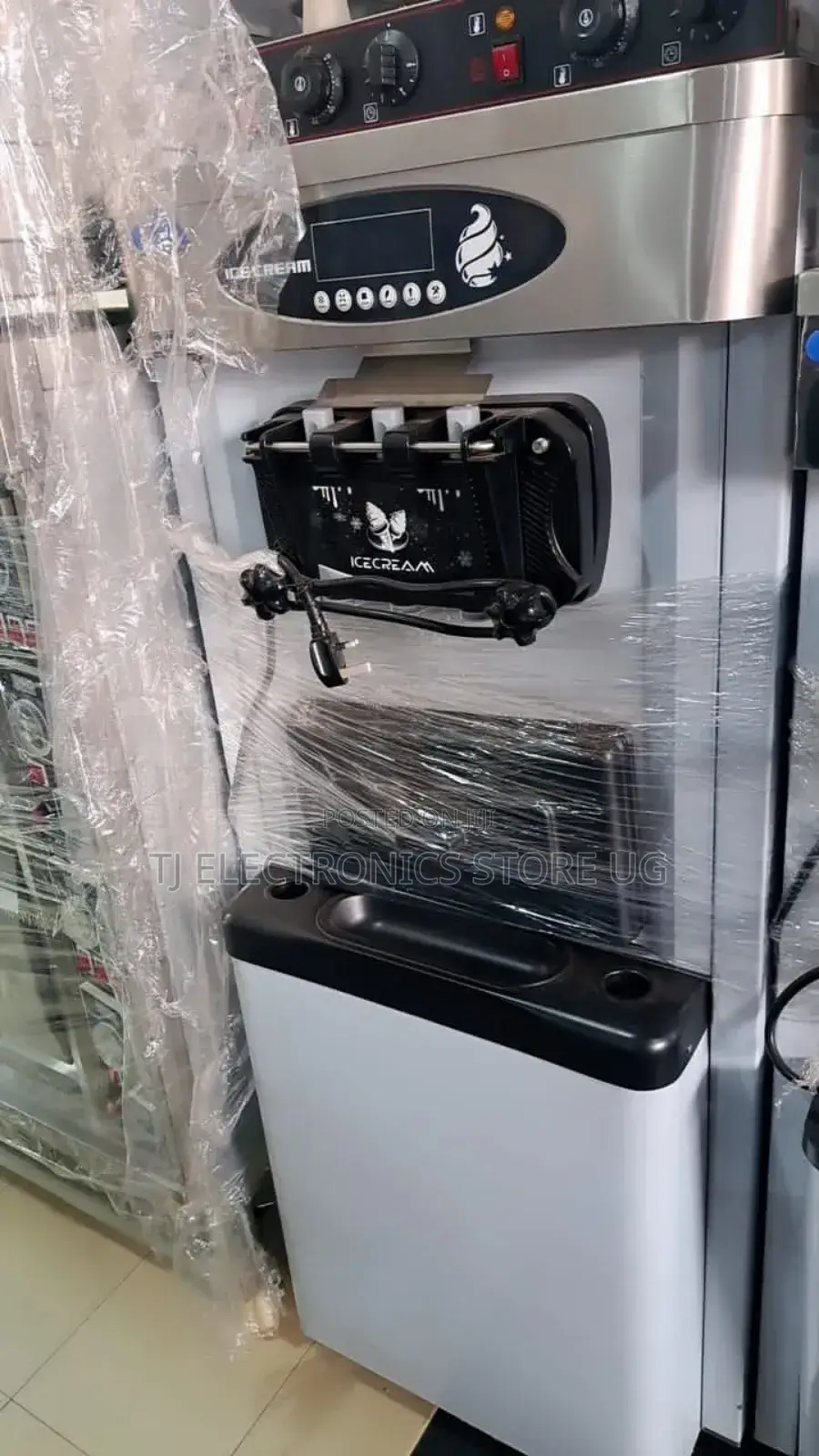 CJK Big Size Ice Cream Machine With 3 Flavours