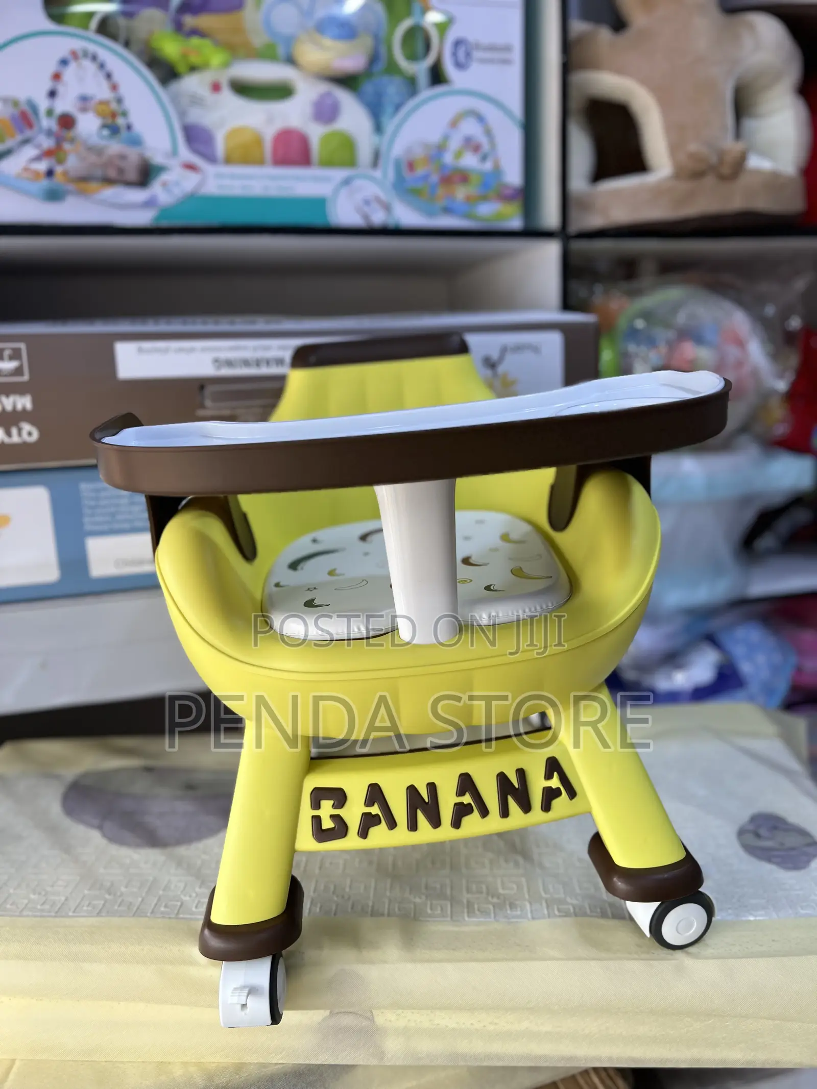 Baby Feeding Chair With Wheels - Safe Feeding Chair With Wheels