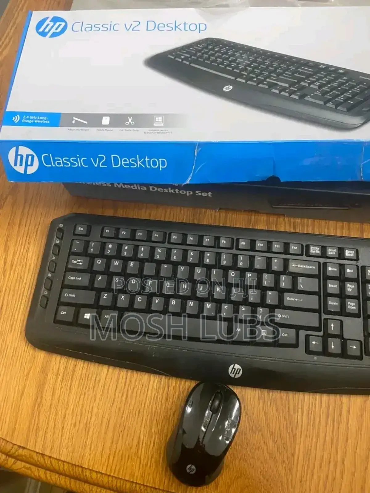 V2 Class Hp Wireless Keyboard and Mouse Combo