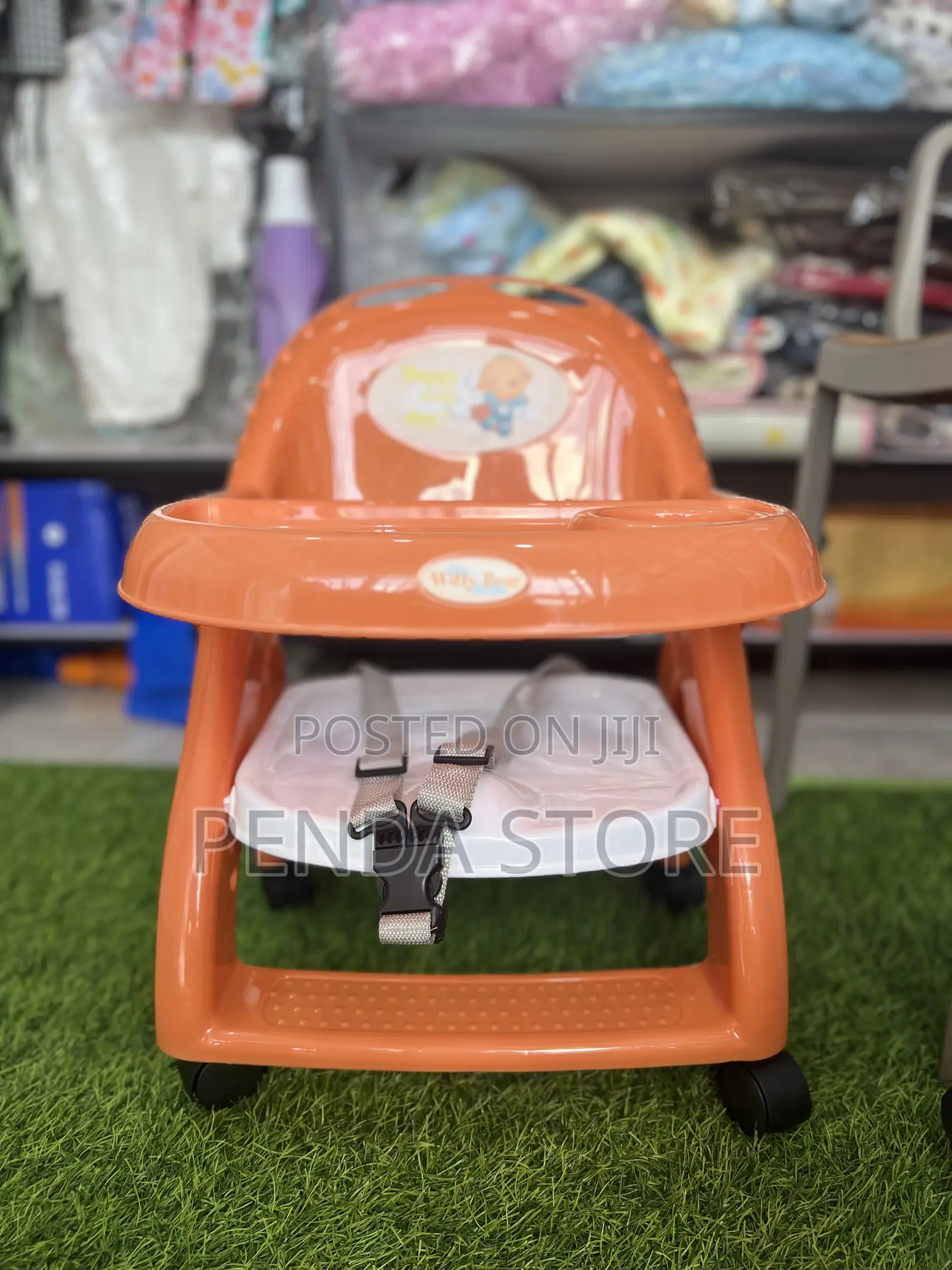 Baby Feeding Chair With Wheels - Rolling Baby Feeding Chair