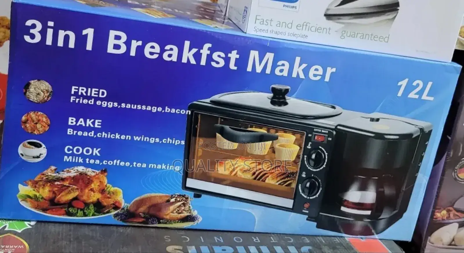 3 in 1 Breakfast Maker 12l