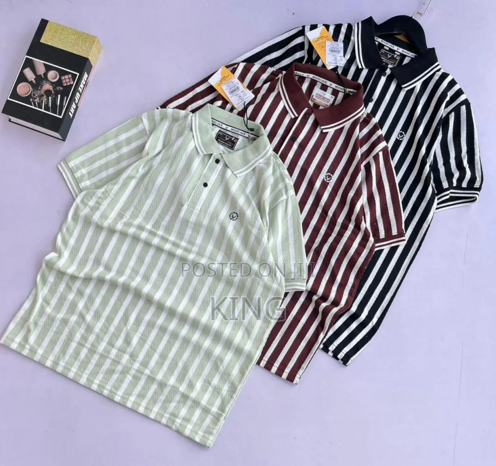 Metronaut Men's Striped Polo Shirts