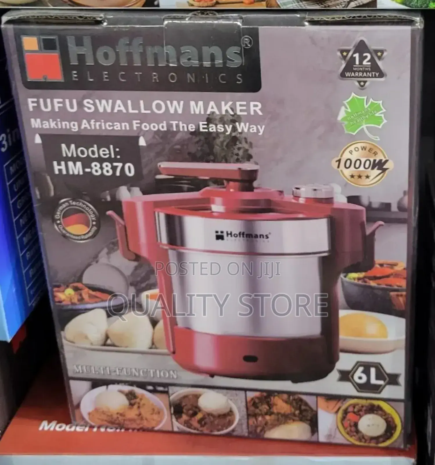 Hoffmans Fufu Swallow Maker Hm-8870