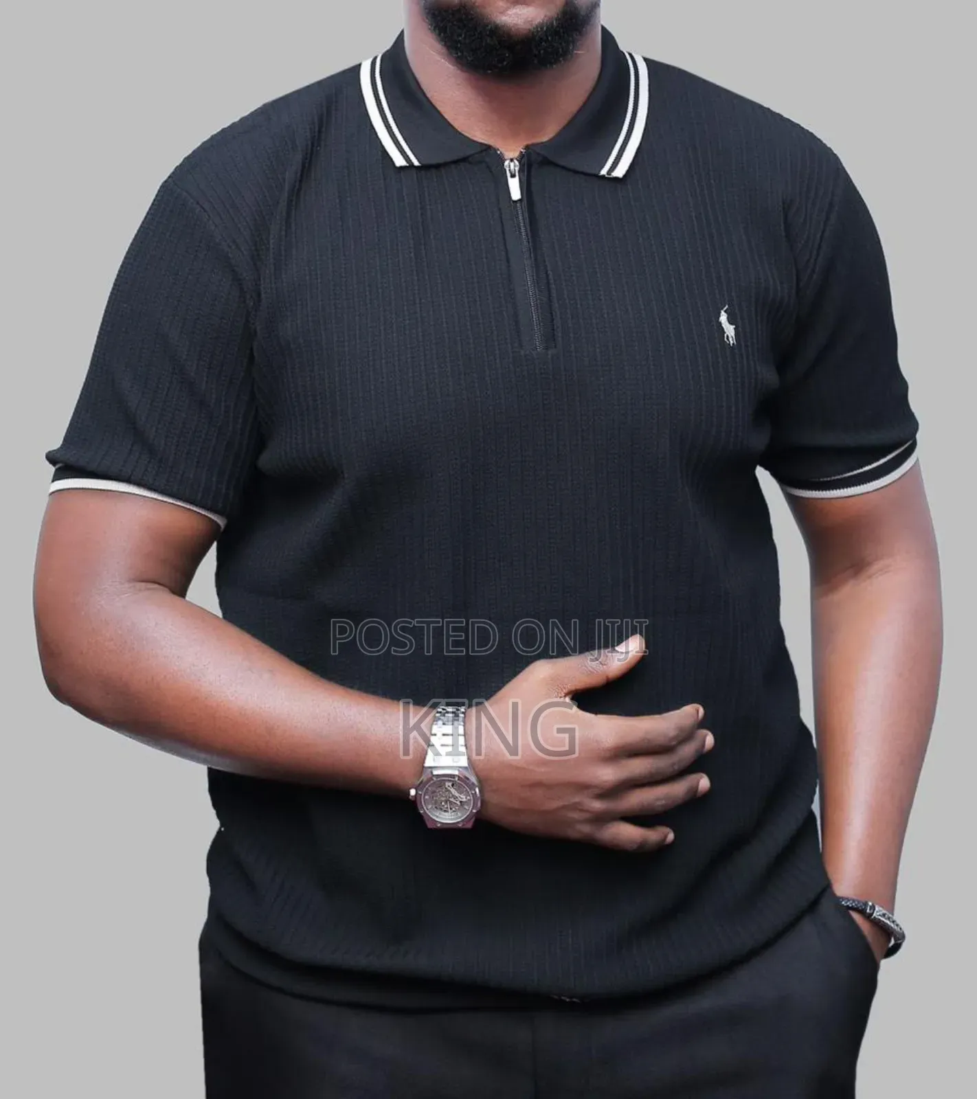 Smart Roster Knitted Polo Shirt