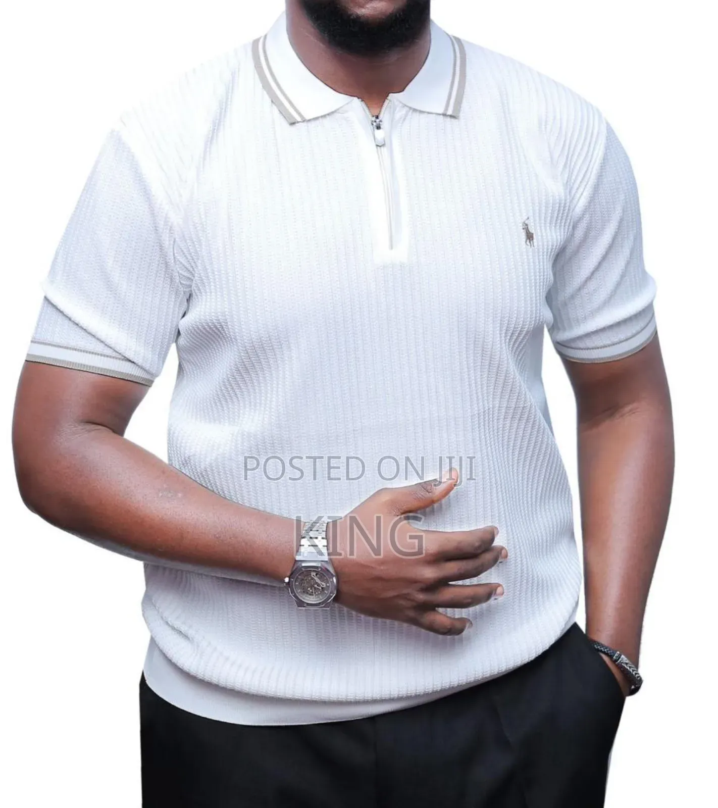 Smart Roster Knitted Polo Shirt