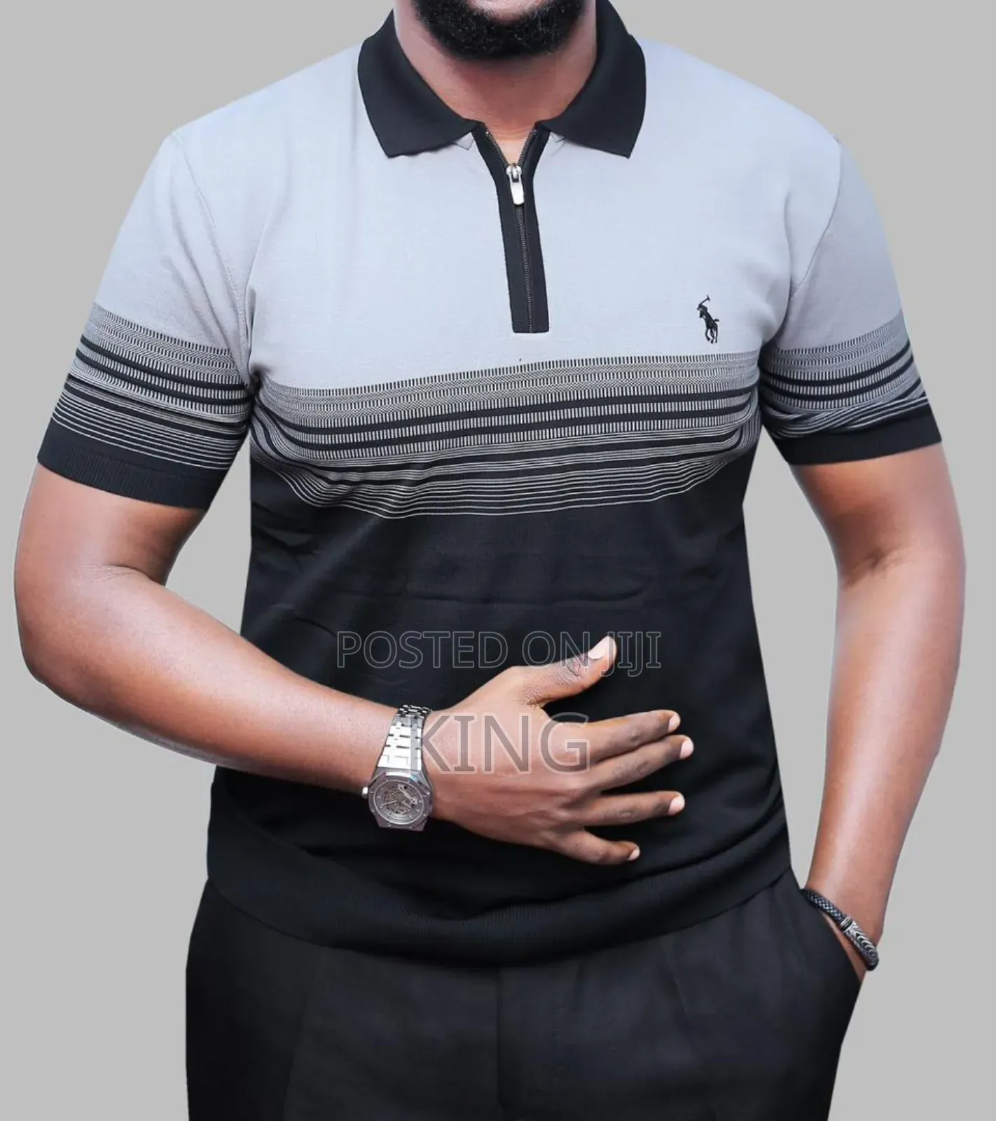 Smart Roster Knitted Polo Shirt