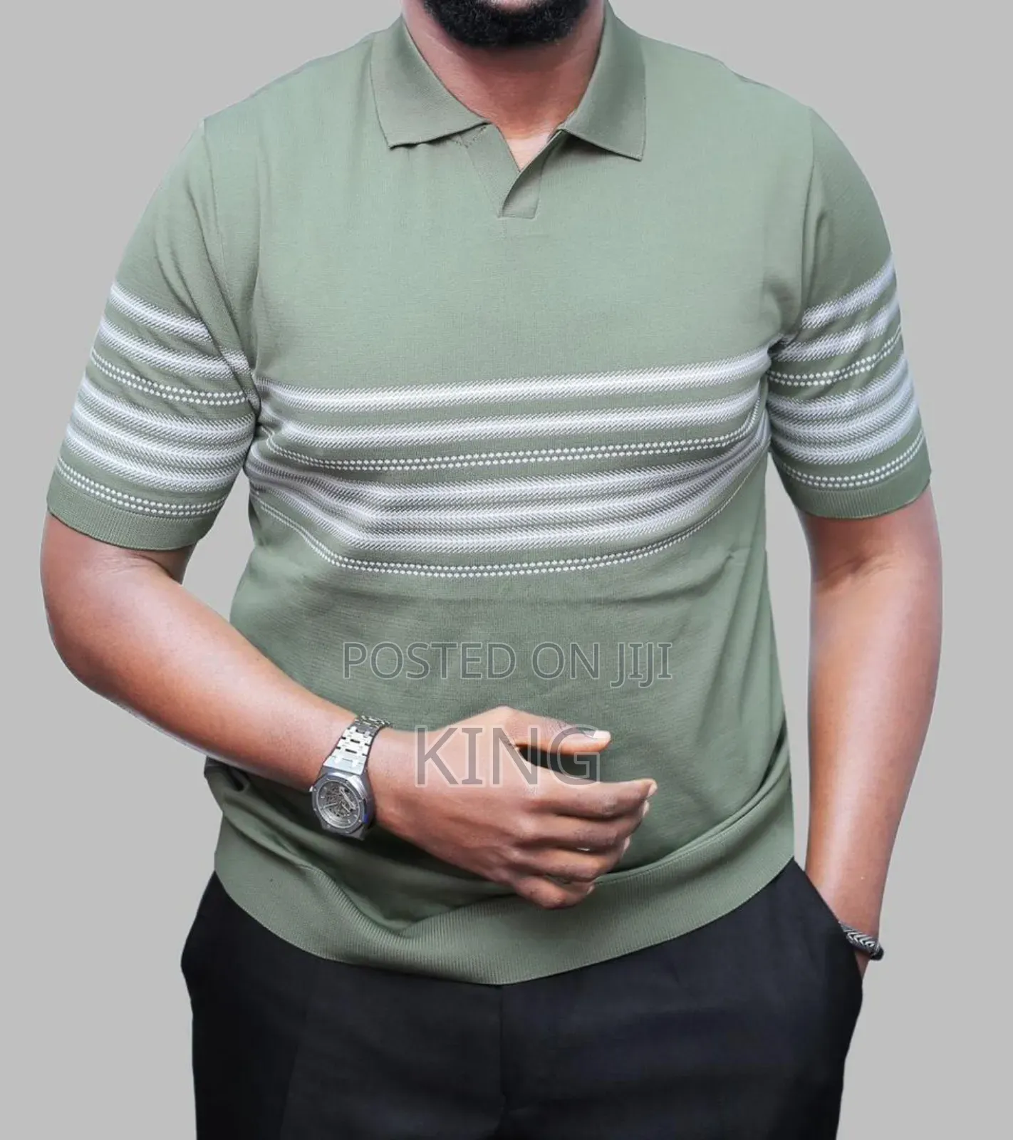Smart Roster Knitted Polo Shirt