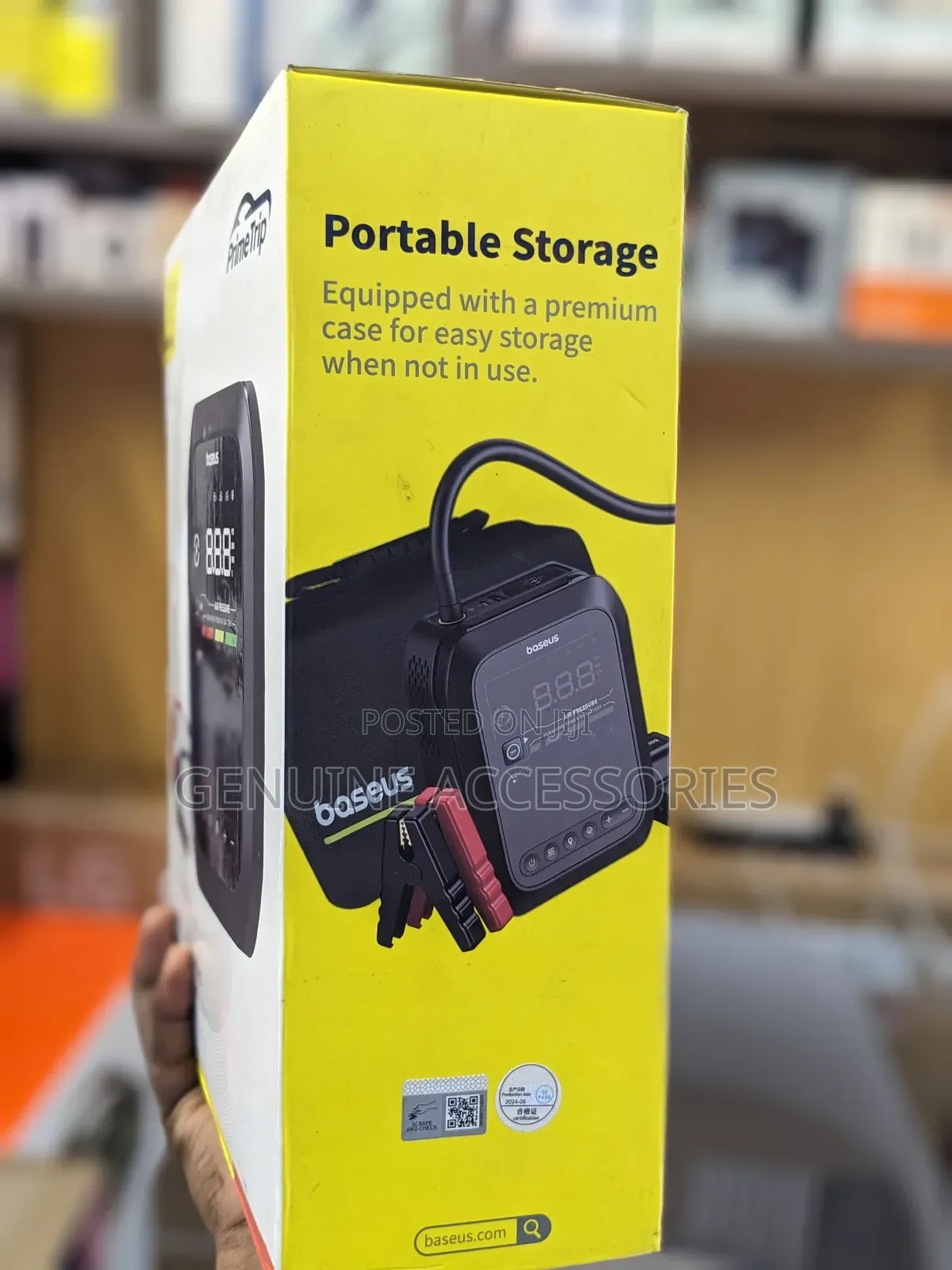 Baseus Primetrip Series 4 in 1 Car Jump Starter 1200a