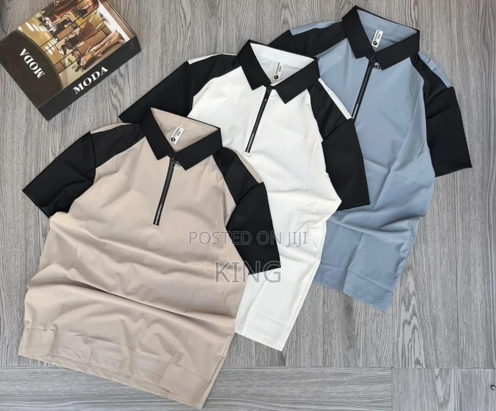 Casual Men's Half-Zip T-Shirts