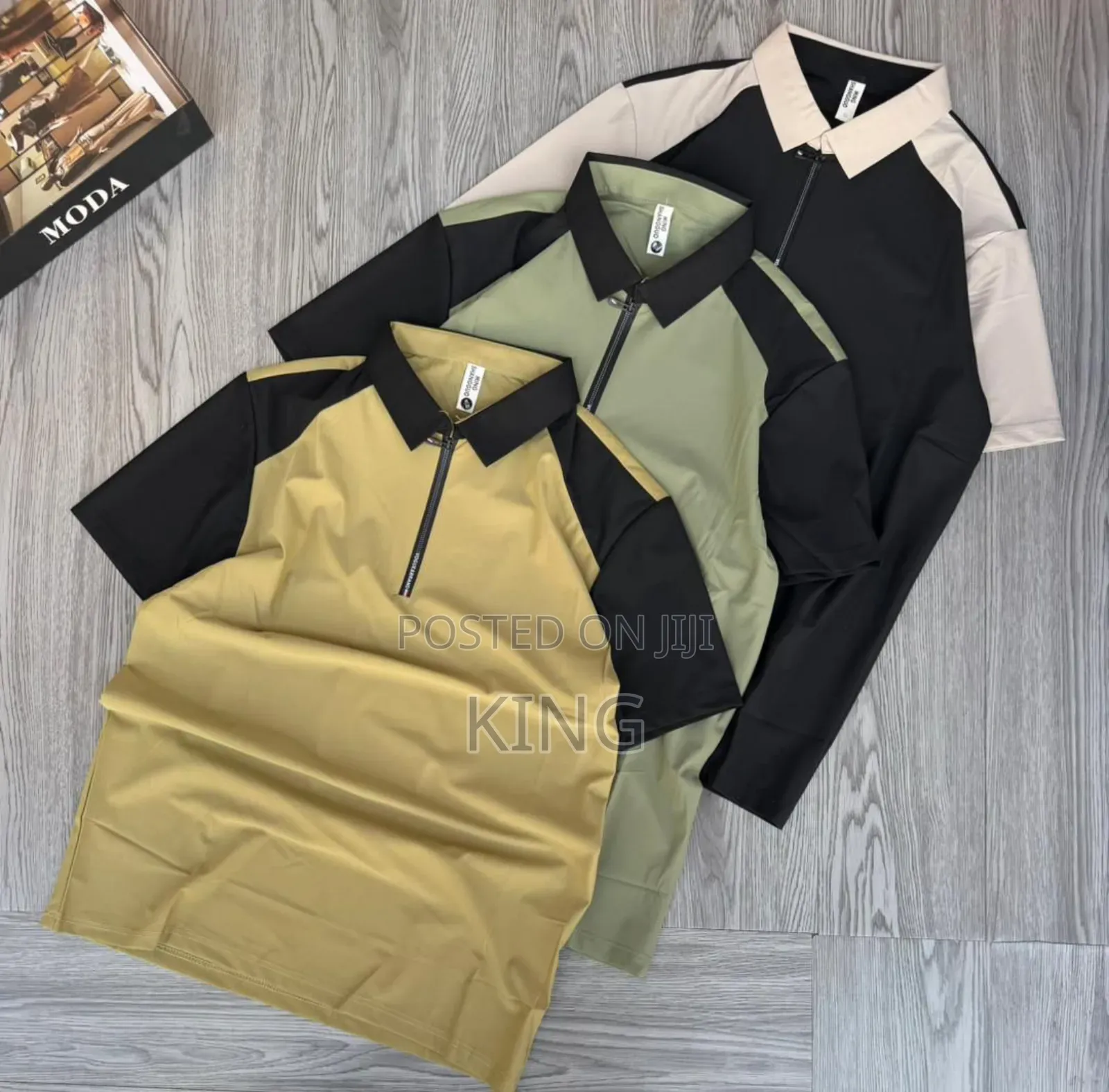 Casual Men's Half-Zip T-Shirts