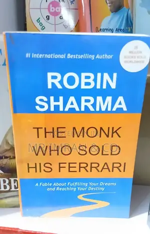 The Monk Who Sold His Ferrari" by Author Robin Sharma.