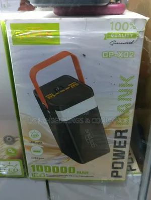 100,000mah Heavy Duty Non Stop Commercial (A.I. Power) 100w Powerbank