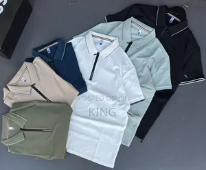 Modern Quarter-Zip Design T-Shirts