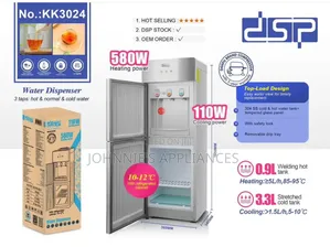 DSP Kk3024 Top Load Water Dispenser With Refrigerator Cabinet – Hot
