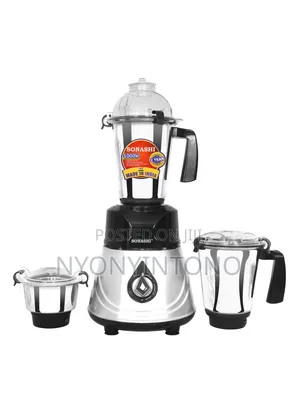 Sonashi 3 in 1 Mixer Grinder 750wsb190n