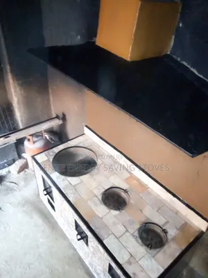 One Slot Firewood And Two Slots Charcoal Stove