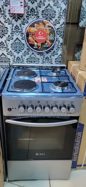 SPJ 2+2 Free Standing Cooker 50x50