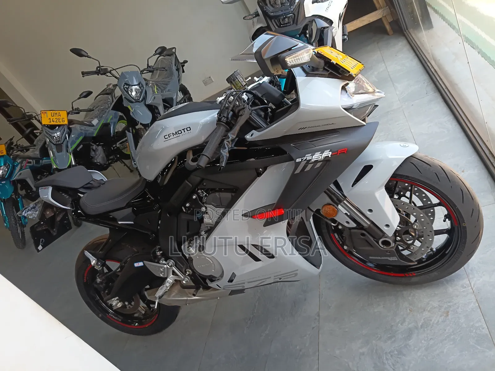 New CFMoto 650NK 2025 White