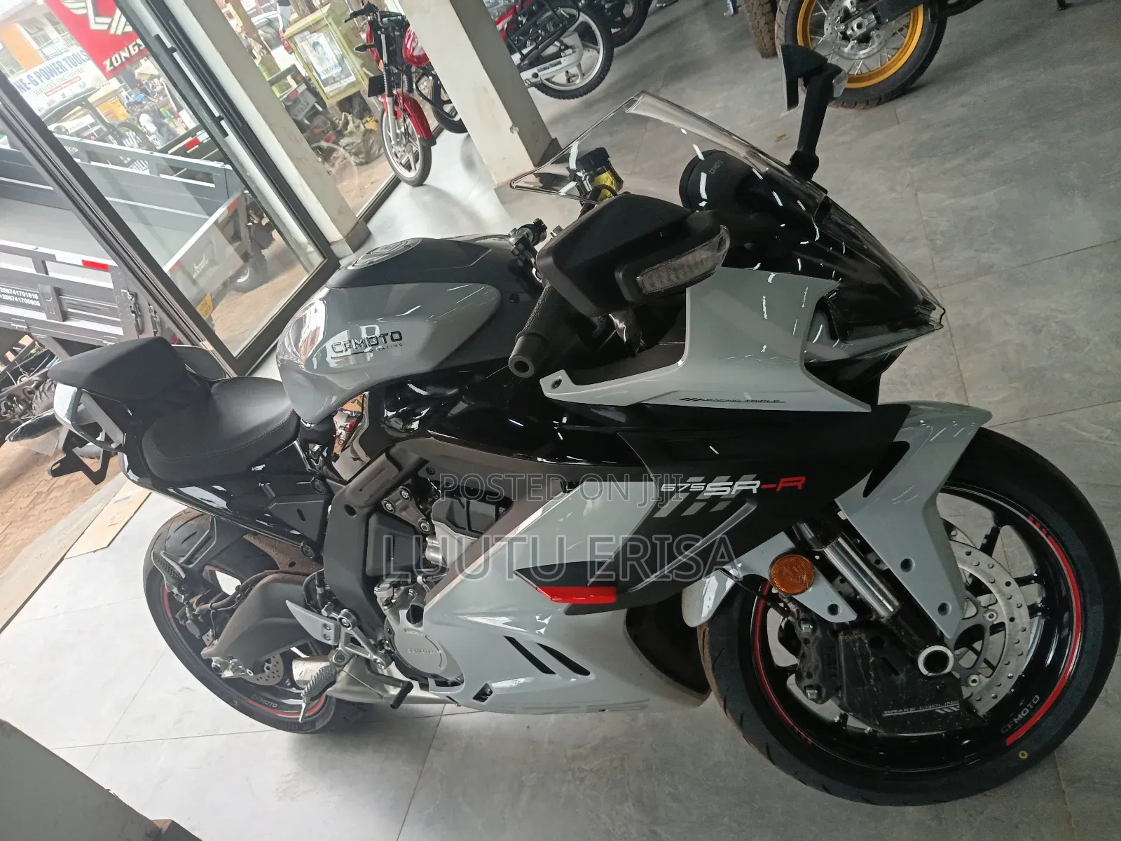 New CFMoto 650NK 2025 White