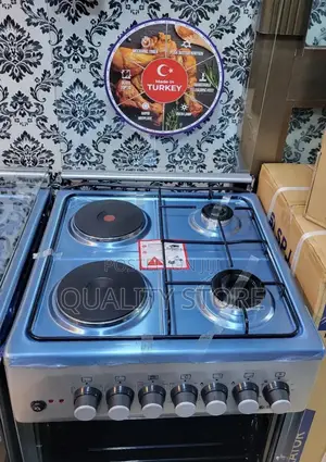 SPJ 2+2 Free Standing Cooker 50x50