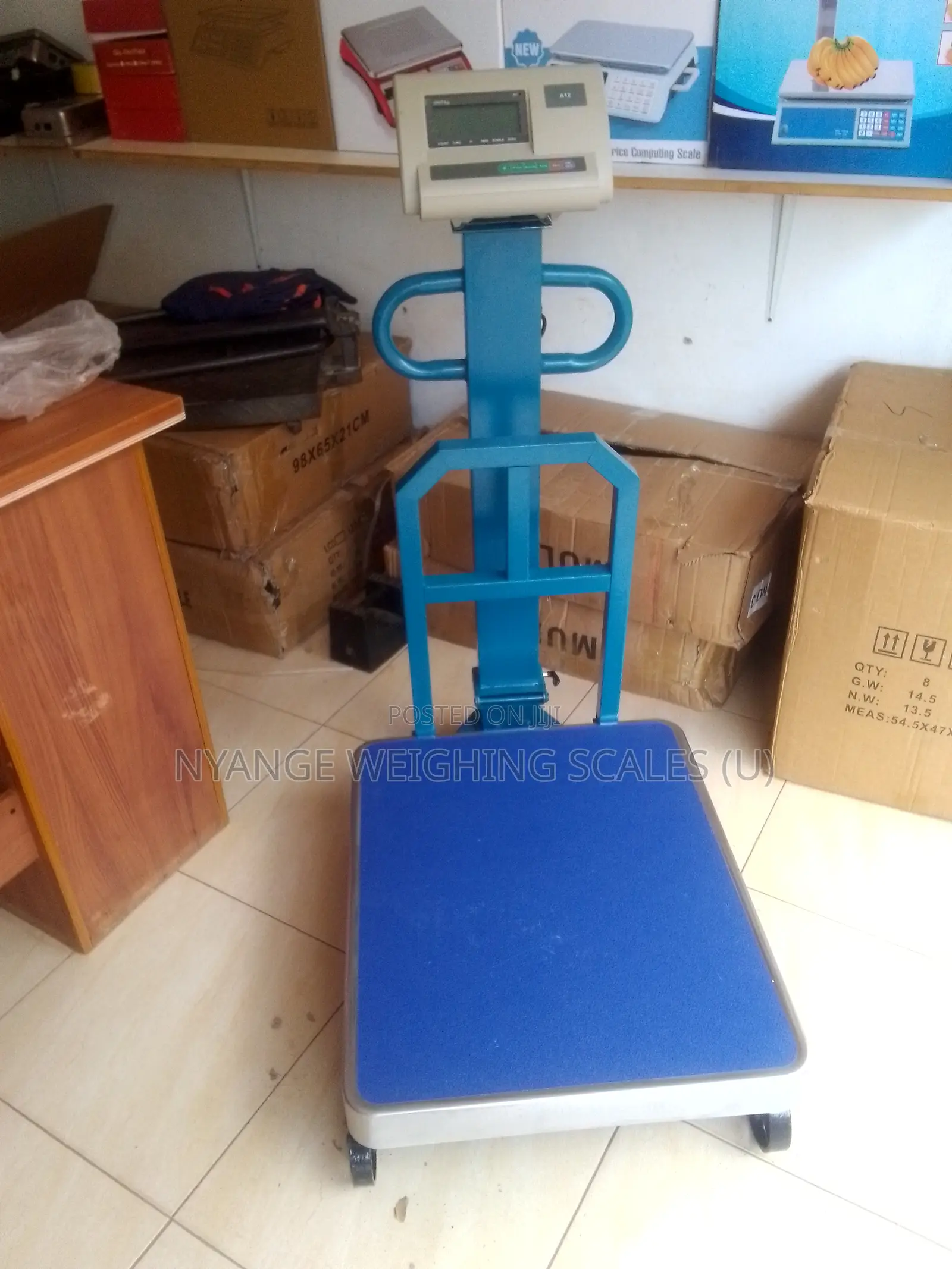 Digital Weighing Scale 600kg Platform Weigh Digital Weighing Scale