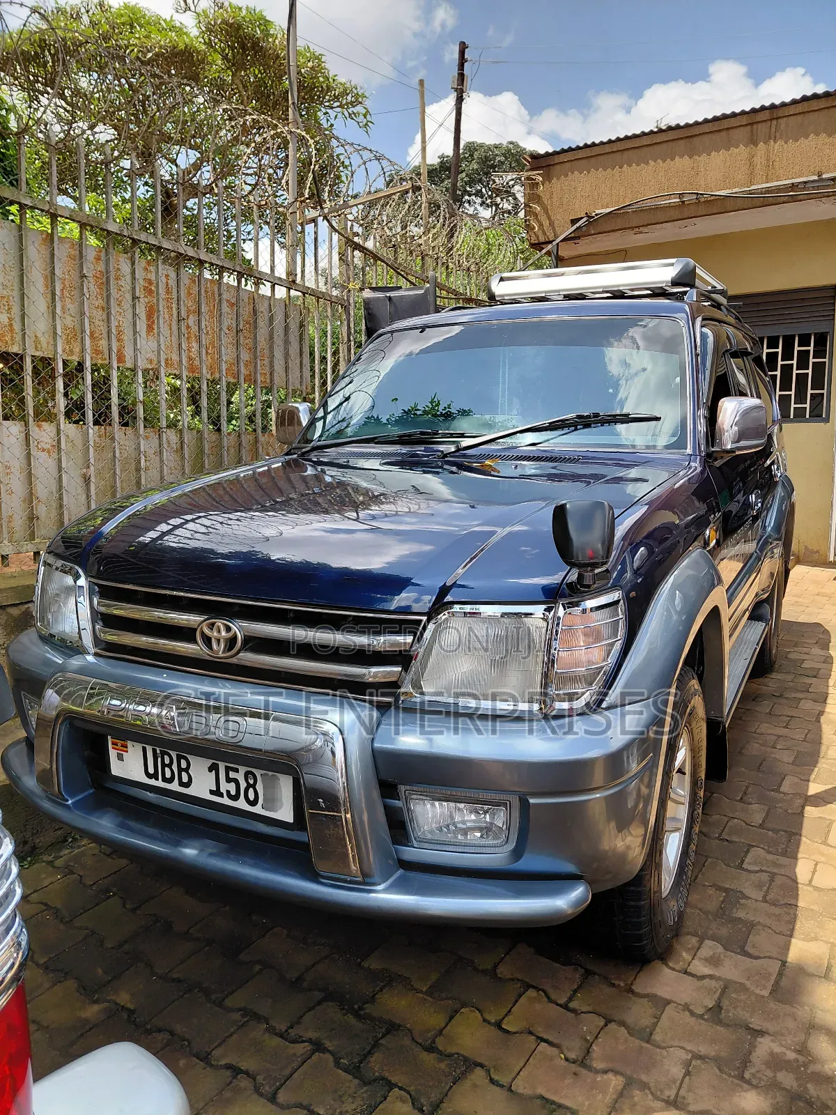 Toyota Land Cruiser Prado 2002 Blue