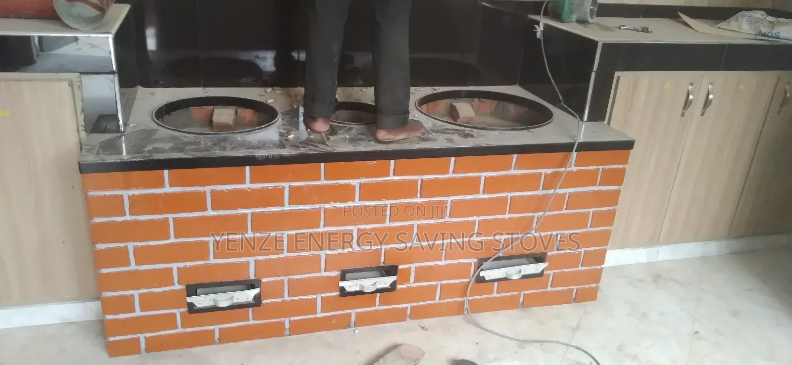 Three Slots Charcoal Carbon Free Stove