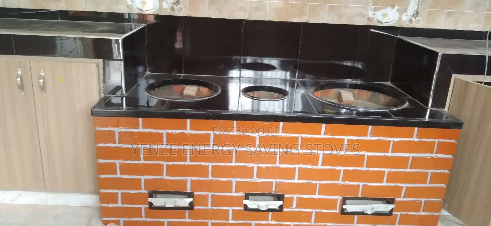 Three Slots Charcoal Carbon Free Stove