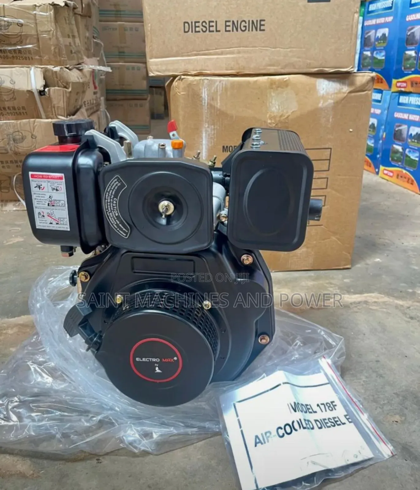 Diesel Engine Electro Max Em-178f