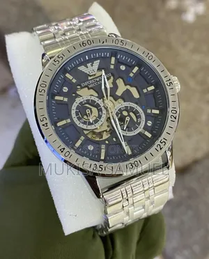 Emporio Armani Mechanical Men’S Watch – Luxury Designer Edition