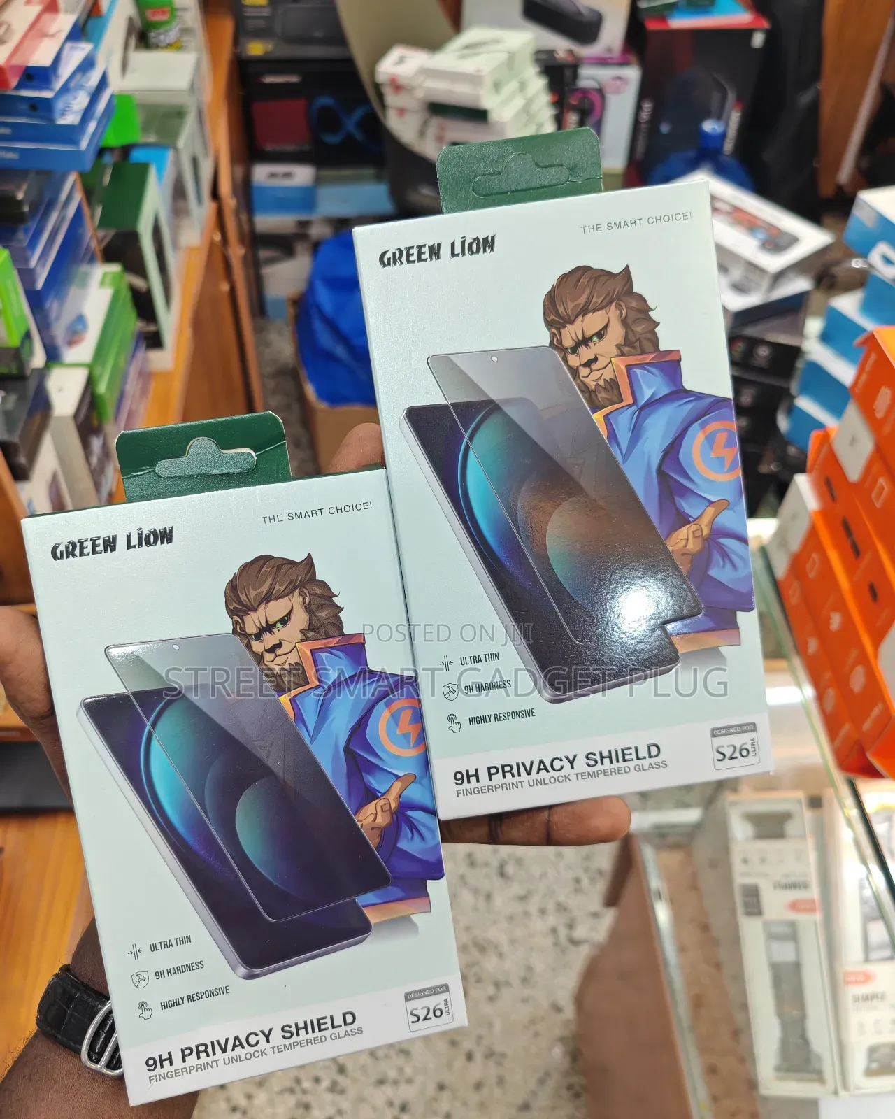Greenlion S26ultra Privacy And Clear Screen Guard