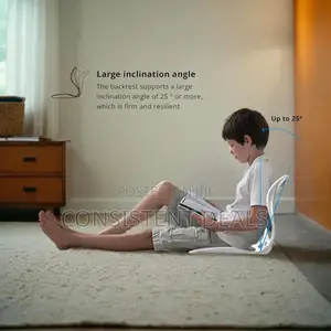 Lumbar Back Support Chair, Ergonomic Curve For Posture Correction
