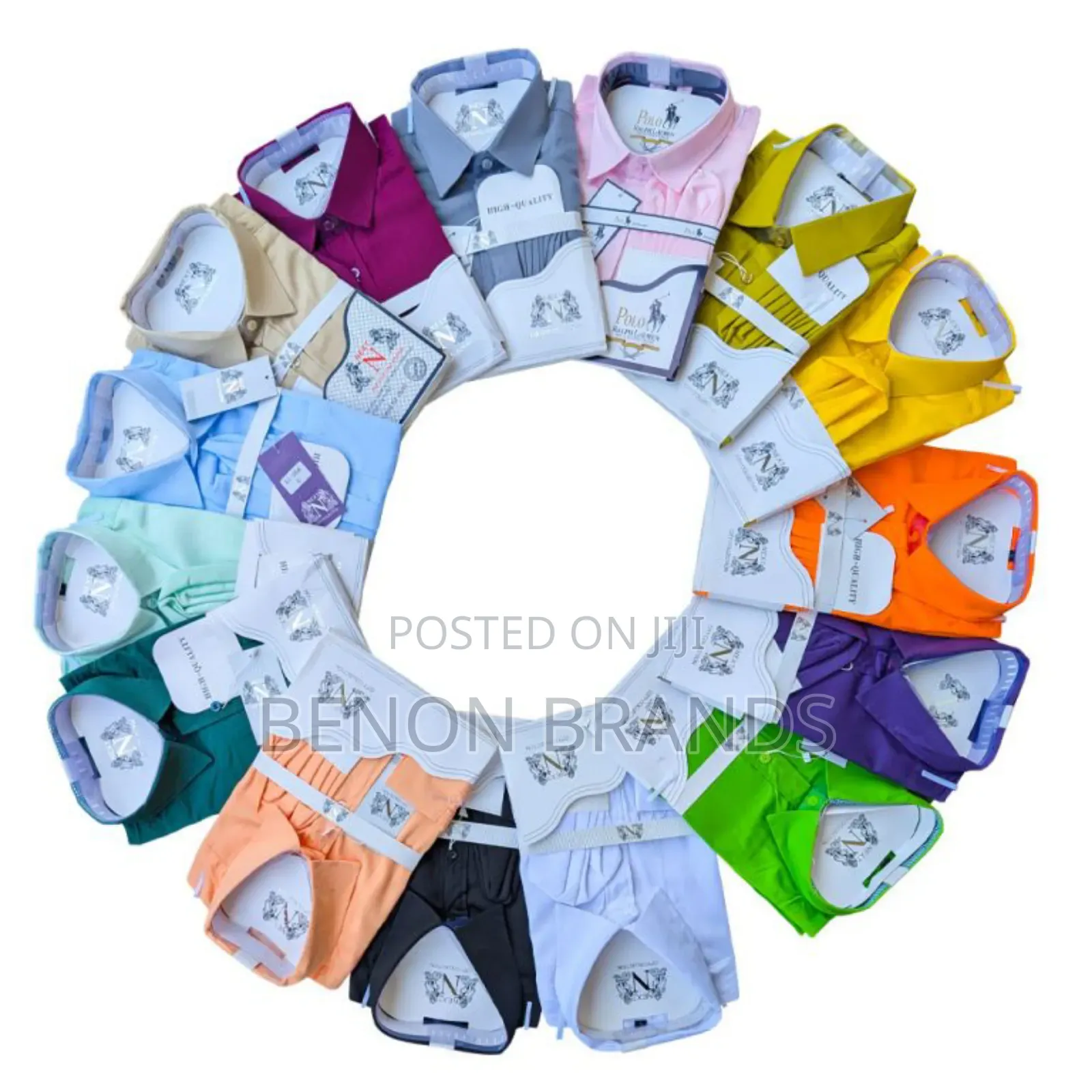 Plain Collar Shirts