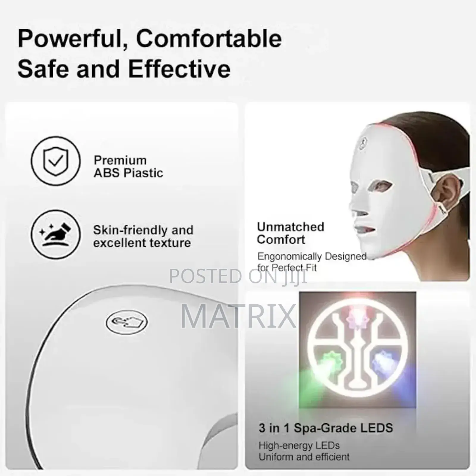 7-color Led Facial Mask For Skin Care