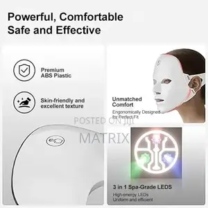 7-color Led Facial Mask For Skin Care