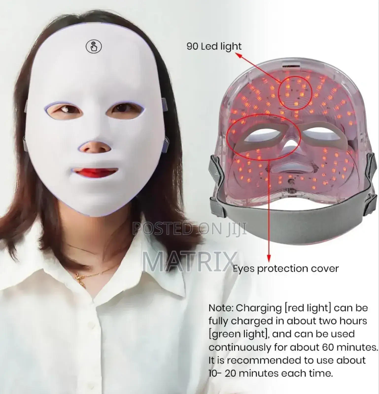 7-color Led Facial Mask For Skin Care