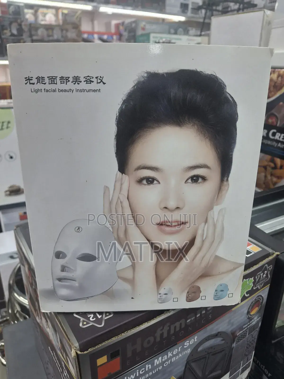 7-color Led Facial Mask For Skin Care
