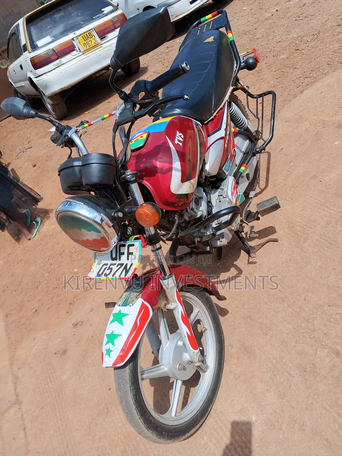 TVS HLX 125 2019 Red
