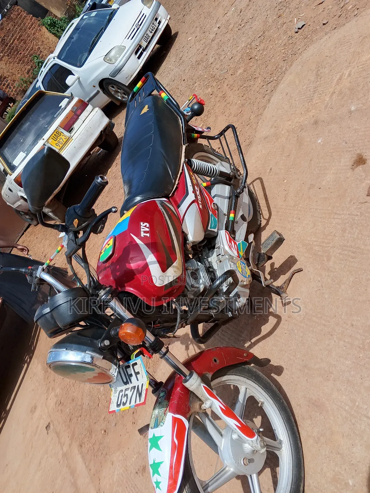 TVS HLX 125 2019 Red