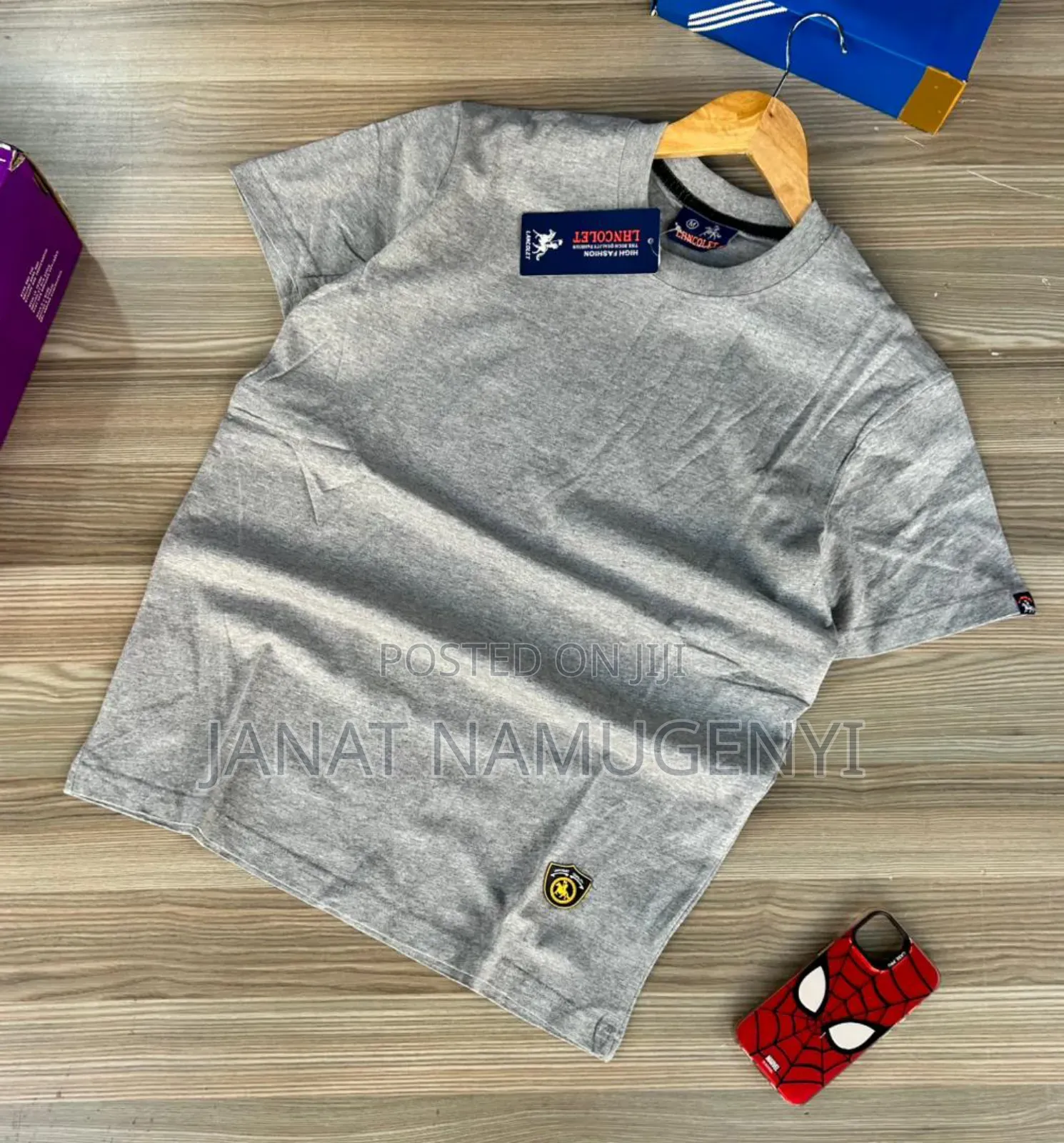 Lancolet Plain Round Neck Tshirts Available in Different Colors