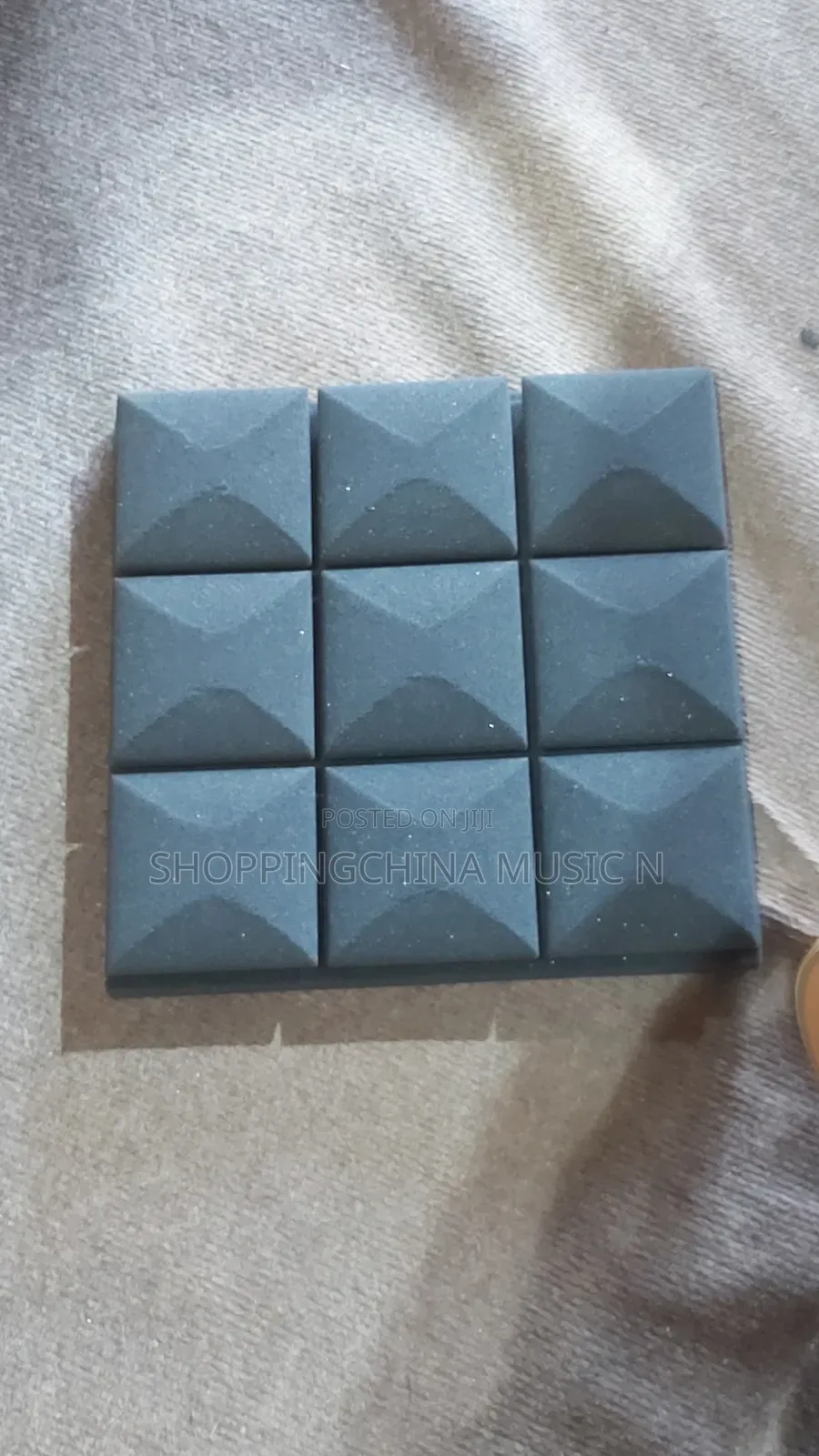 Sound Proof Acoustic Panels Black Red Yellow
