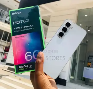 New Infinix Hot 60i 256 GB White