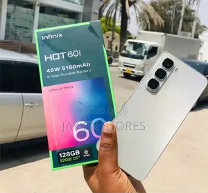 New Infinix Hot 60i 256 GB White