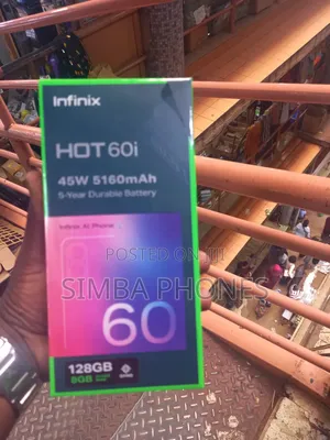 New Infinix Hot 60i 128 GB Gold