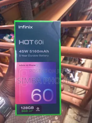 New Infinix Hot 60i 128 GB Gold